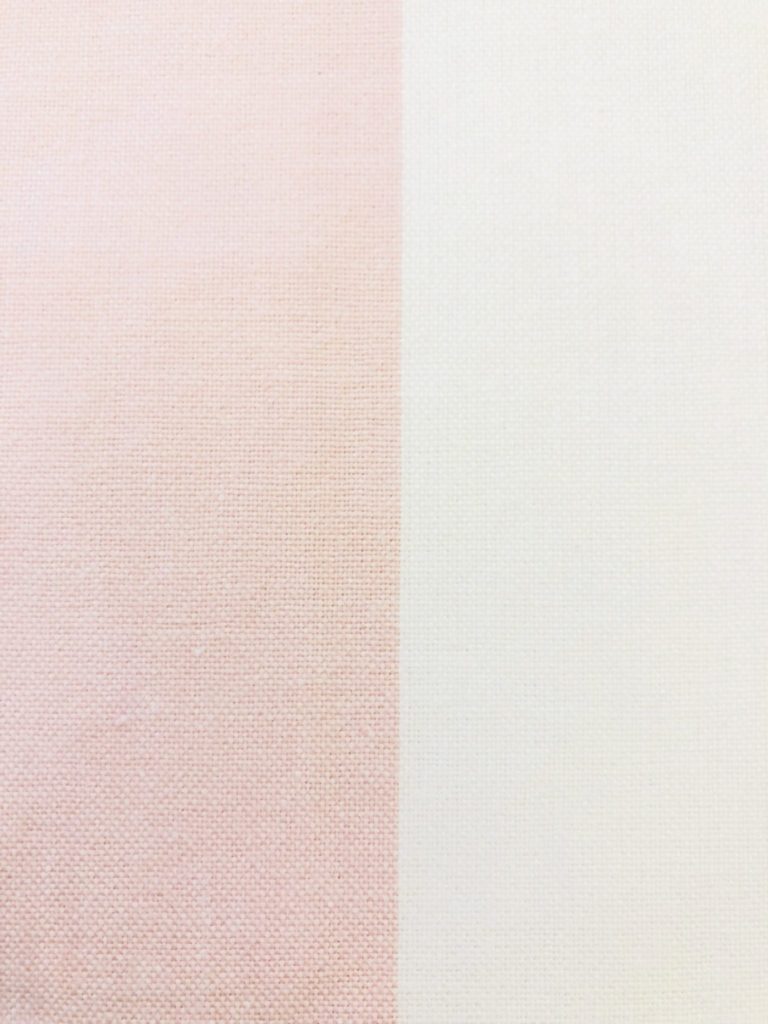 Murray Stripe Swatch Colour: Powder Pink