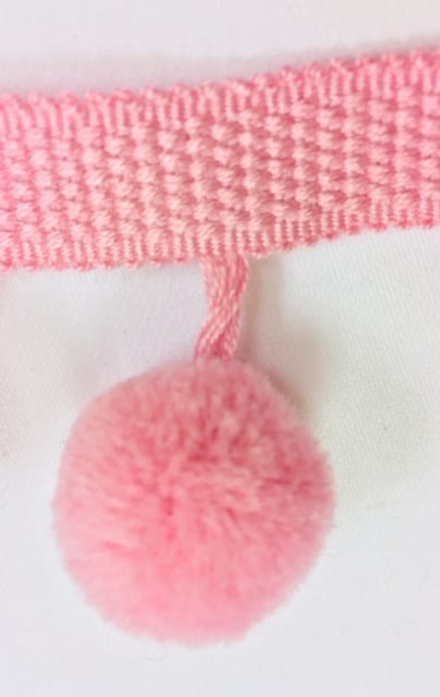 Luxe Pom Pom Swatch Colour: Pink