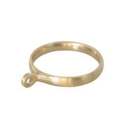 Luxe 1" Satin Brass Rings (pack of 5)