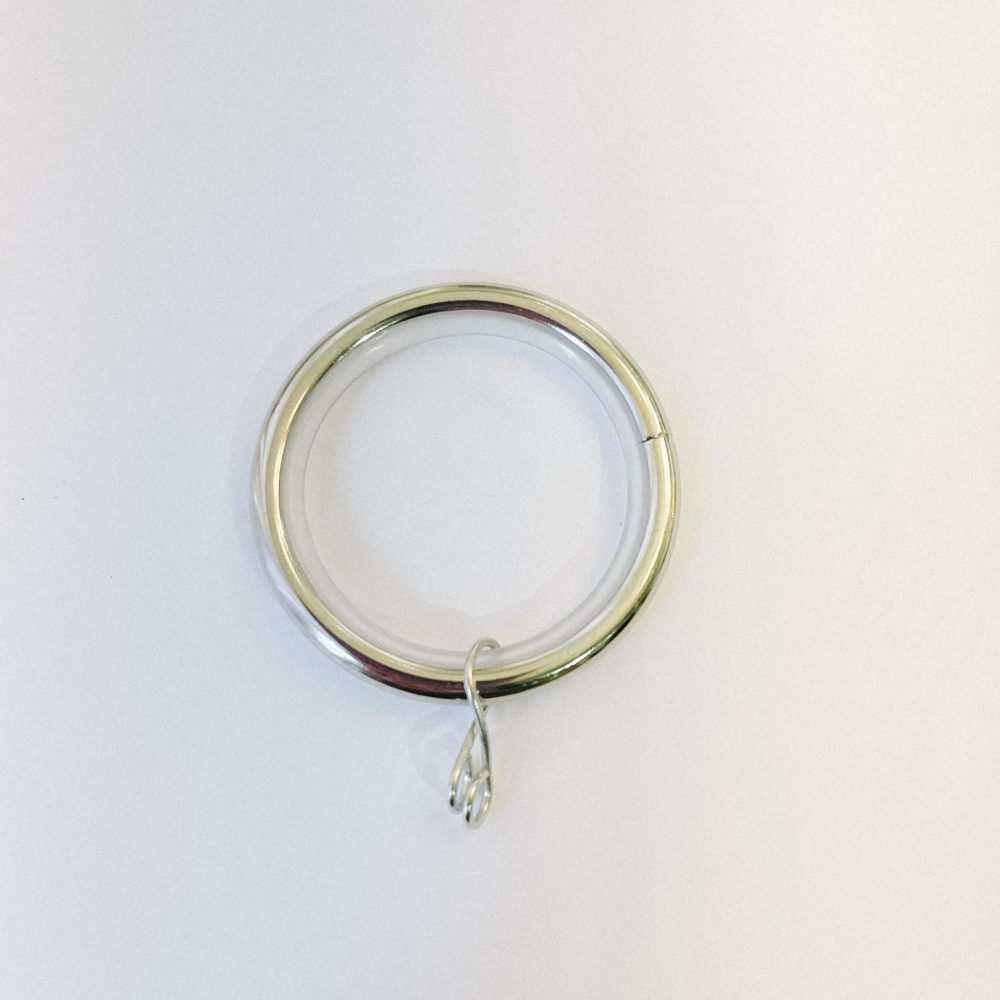 House 1⅛" Silver Metal Ring (5 per pack)